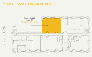 5533 Cancha de Golf, Rancho Santa Fe, CA for lease Floor Plan- Image 1 of 1