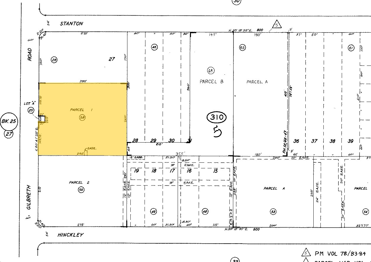 1616-1636 Gilbreth Rd, Burlingame, CA for sale Plat Map- Image 1 of 1