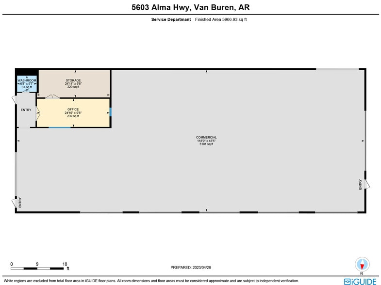 5601 Alma Hwy, Van Buren, AR for lease - Building Photo - Image 2 of 12