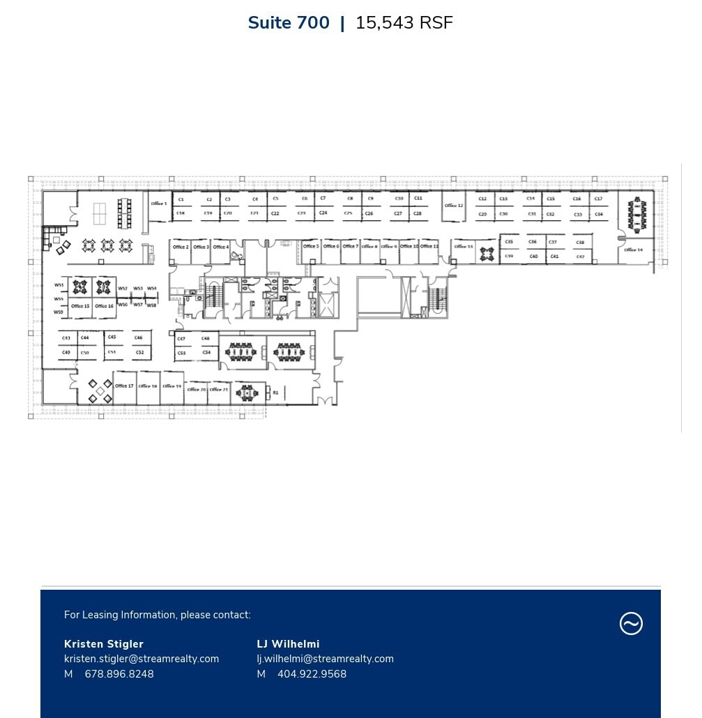 400 Perimeter Center Ter, Atlanta, GA for lease Floor Plan- Image 1 of 1