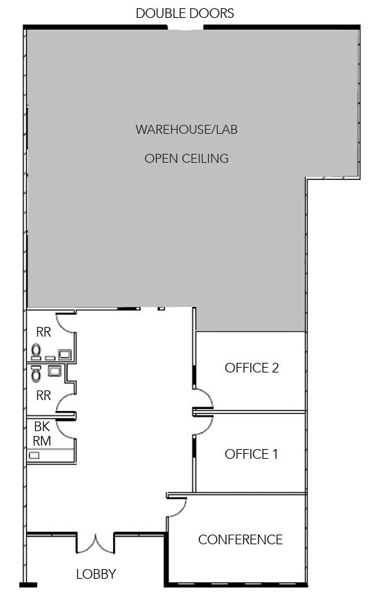 2225 Martin Ave, Santa Clara, CA for lease Floor Plan- Image 1 of 1