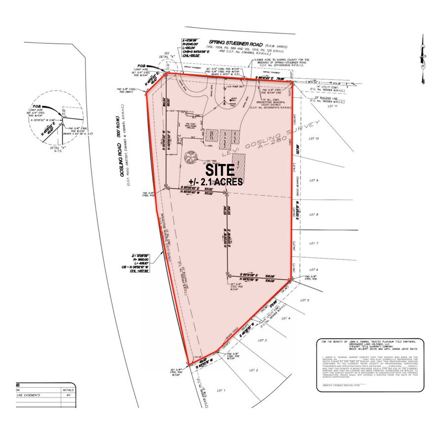 Spring Stuebner & Gosling Rd, Spring, TX 77388 2.1 Acres SEC Spring
