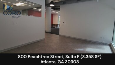 805 Peachtree St NE, Atlanta, GA for lease - Commercial Listing Video 