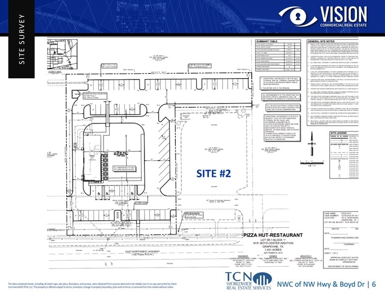 701 E Northwest Hwy, Grapevine, TX for sale - Site Plan - Image 2 of 3