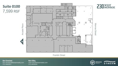 230 W Monroe St, Chicago, IL for lease Floor Plan- Image 1 of 1