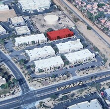 460 E Warner Rd, Chandler, AZ - aerial  map view