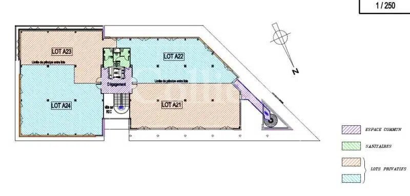 Office in Aix-en-Provence for lease - Floor Plan - Image 3 of 4