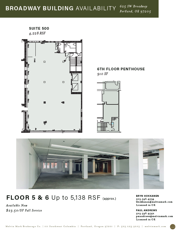 625 SW Broadway St, Portland, OR for lease Building Photo- Image 1 of 1