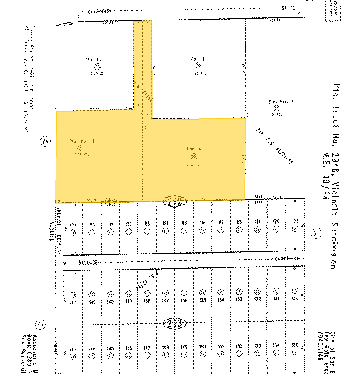 1811 Riverview Dr, San Bernardino, CA for lease - Plat Map - Image 3 of 3