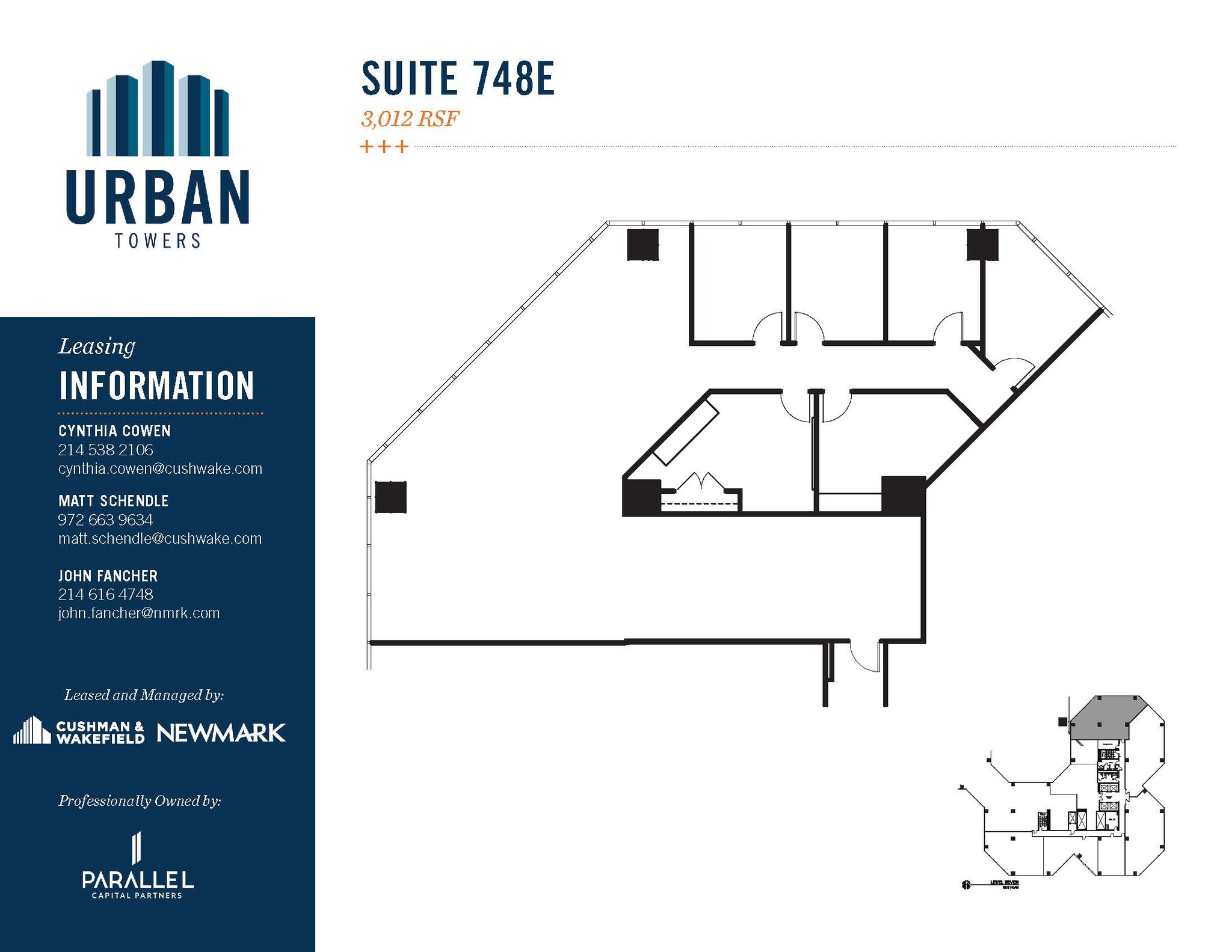 222 W Las Colinas Blvd, Irving, TX for lease Floor Plan- Image 1 of 2