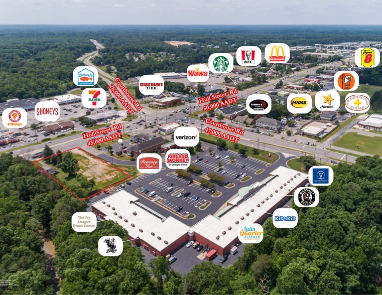 10000 Hull Street Rd, Richmond, VA for sale - Aerial - Image 2 of 7