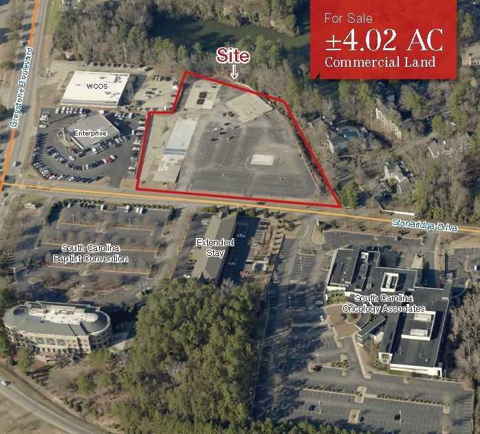 Stoneridge Drive, Columbia, SC for sale Aerial- Image 1 of 1