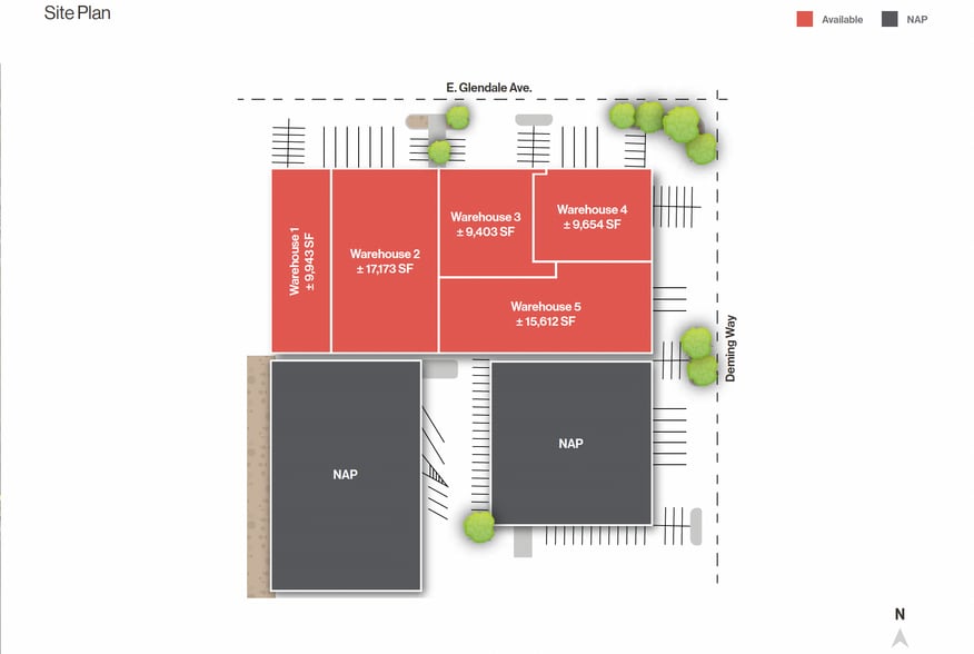 831 Deming Way, Sparks, NV for lease - Site Plan - Image 2 of 8