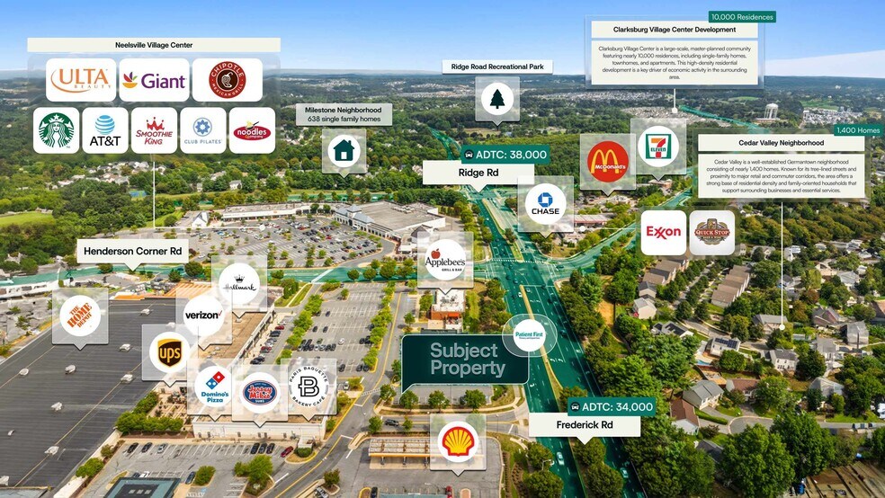 21044 Frederick Rd, Germantown, MD for sale - Aerial - Image 2 of 2