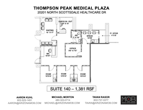 20201 N Scottsdale Healthcare Dr, Scottsdale, AZ for lease Floor Plan- Image 1 of 1