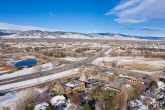 4450 Arapahoe Ave, Boulder, CO - AERIAL map view