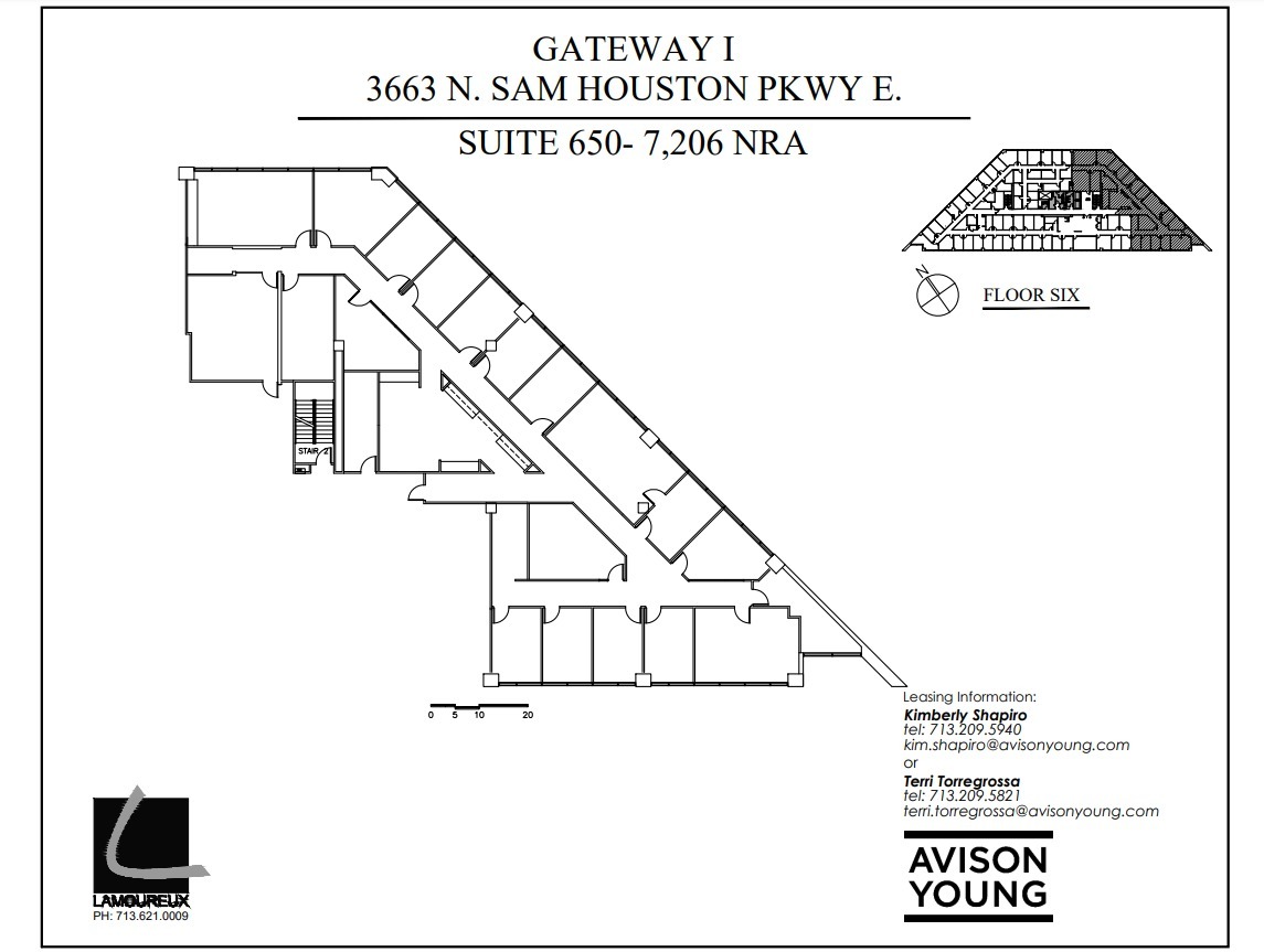 3663 N Sam Houston Pky E, Houston, TX for lease Floor Plan- Image 1 of 1