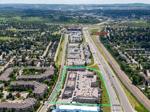 12100 Macleod Trl S, Calgary, AB - aerial  map view