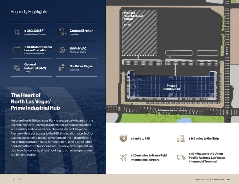 220 Cheyenne Ave., North Las Vegas, NV for lease - Building Photo - Image 2 of 7