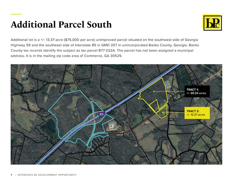 0 Interstate 85, Commerce, GA for sale - Primary Photo - Image 2 of 5