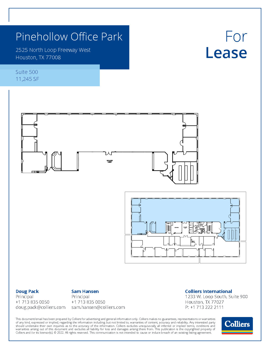 2525 N Loop Fwy W, Houston, TX for lease Floor Plan- Image 1 of 1