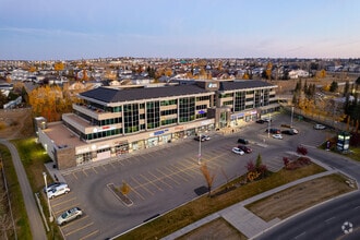 600 Crowfoot Cres NW, Calgary, AB - AERIAL  map view
