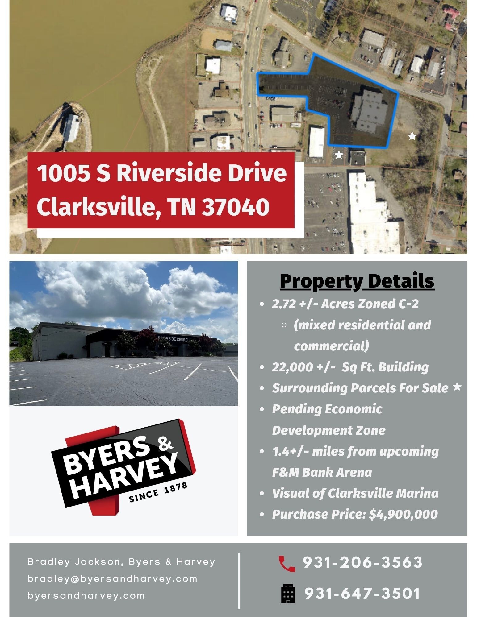 1005 S Riverside Dr, Clarksville, TN for sale Primary Photo- Image 1 of 1