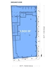 63 S 6th St, Brooklyn, NY for lease Floor Plan- Image 1 of 3