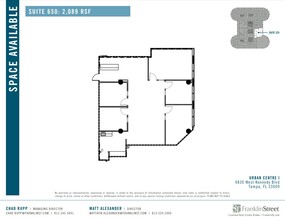 4830 W Kennedy Blvd, Tampa, FL for lease Floor Plan- Image 1 of 1