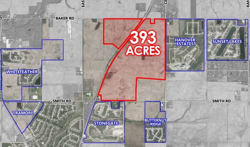 Cedar Rd, Manhattan, IL for sale - Aerial - Image 1 of 5