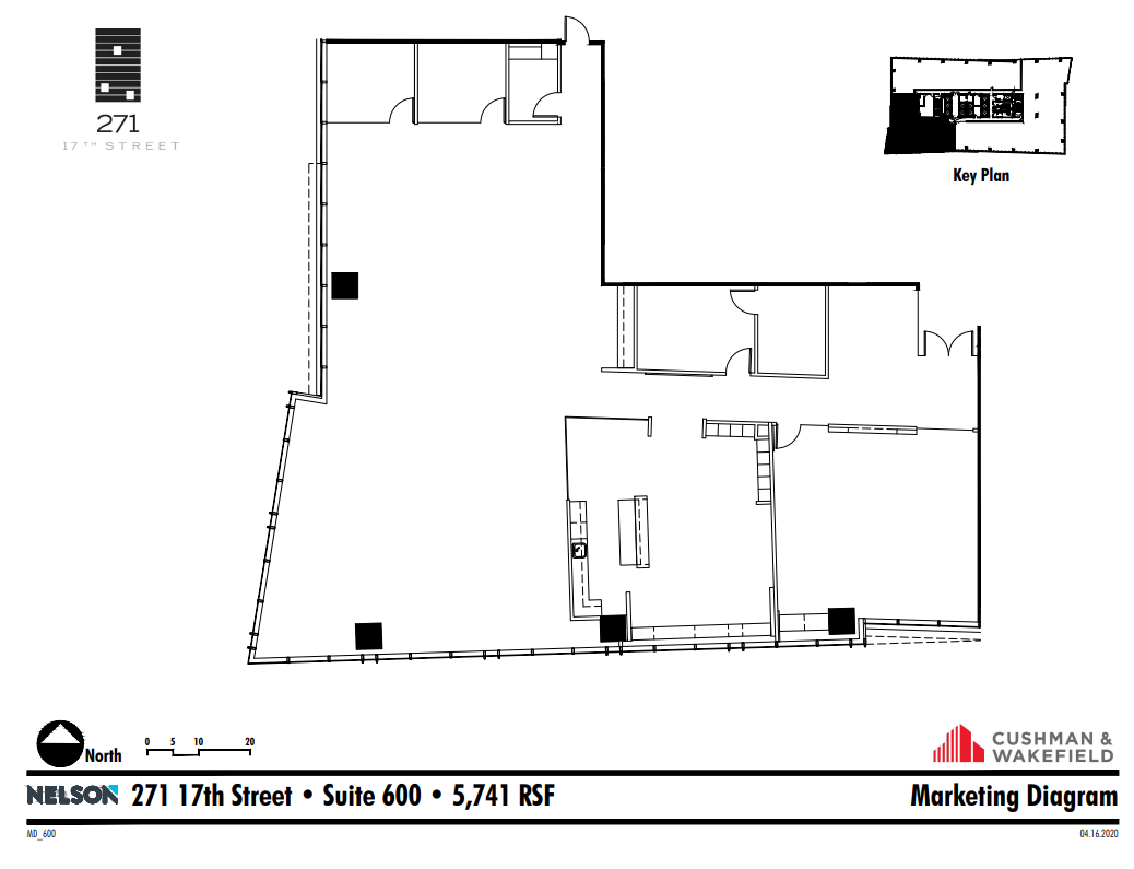 271 17th Street, Atlanta, GA for lease Floor Plan- Image 1 of 1