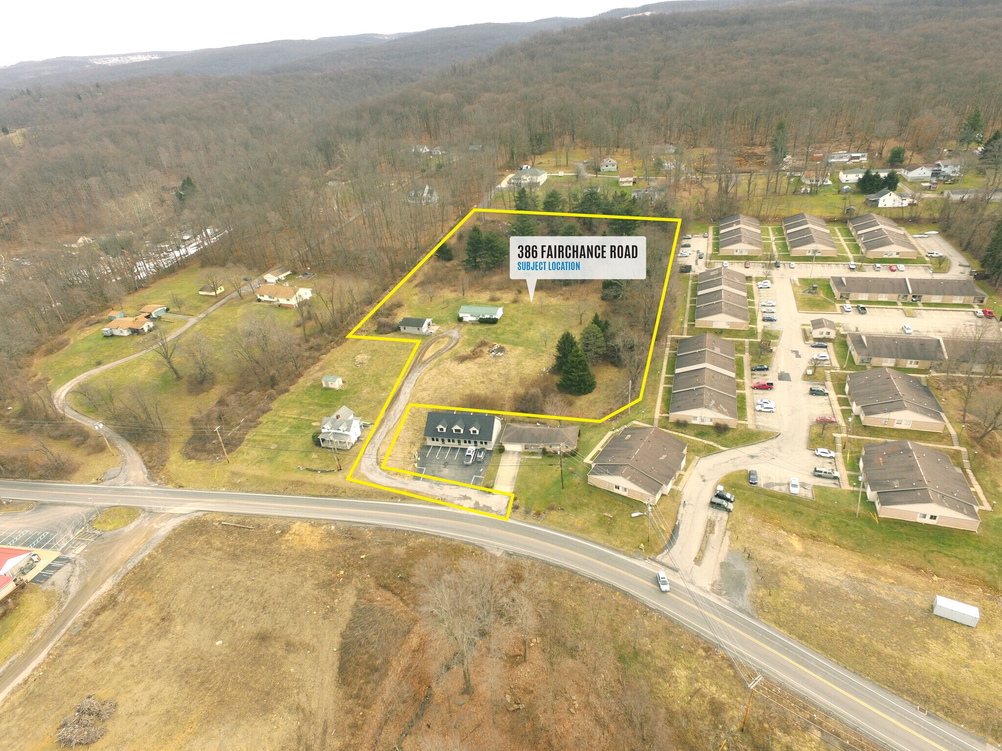 386 Fairchance Rd, WV 26508 4.44 Acres