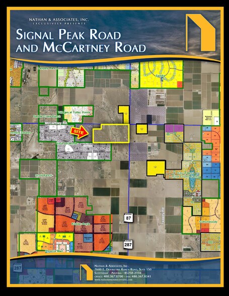 SE Signal Peak Rd & McCartney Rd, Casa Grande, AZ for sale - Building Photo - Image 1 of 1