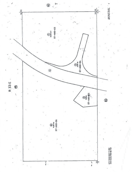 Highway 6, Coaldale, NV for sale - Plat Map - Image 2 of 2