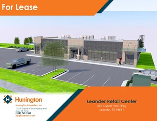 More details for 412 Crystal Falls Pkwy, Leander, TX - Retail for Lease