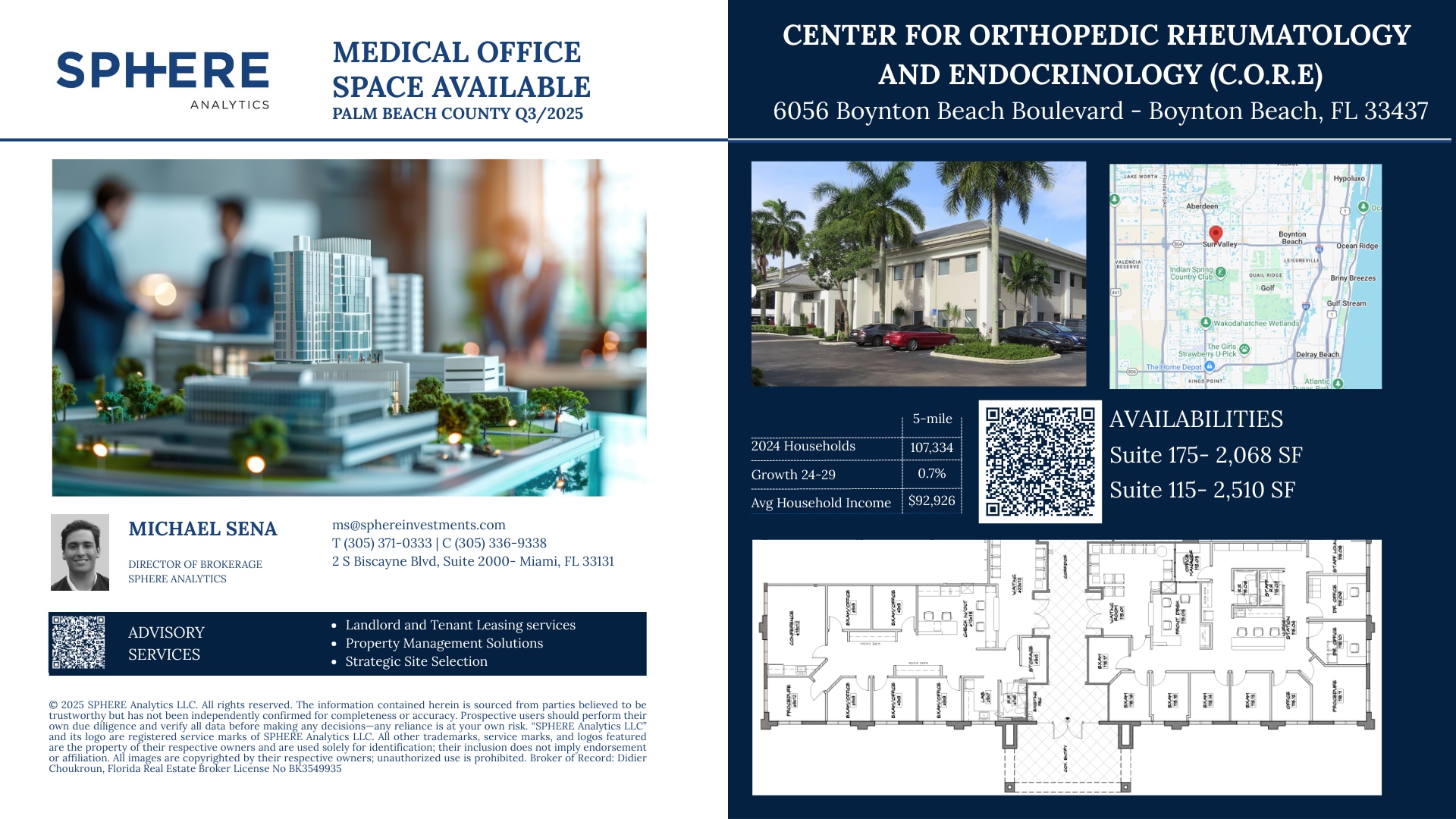 6056 Boynton Beach Blvd, Boynton Beach, FL for lease Typical Floor Plan- Image 1 of 5