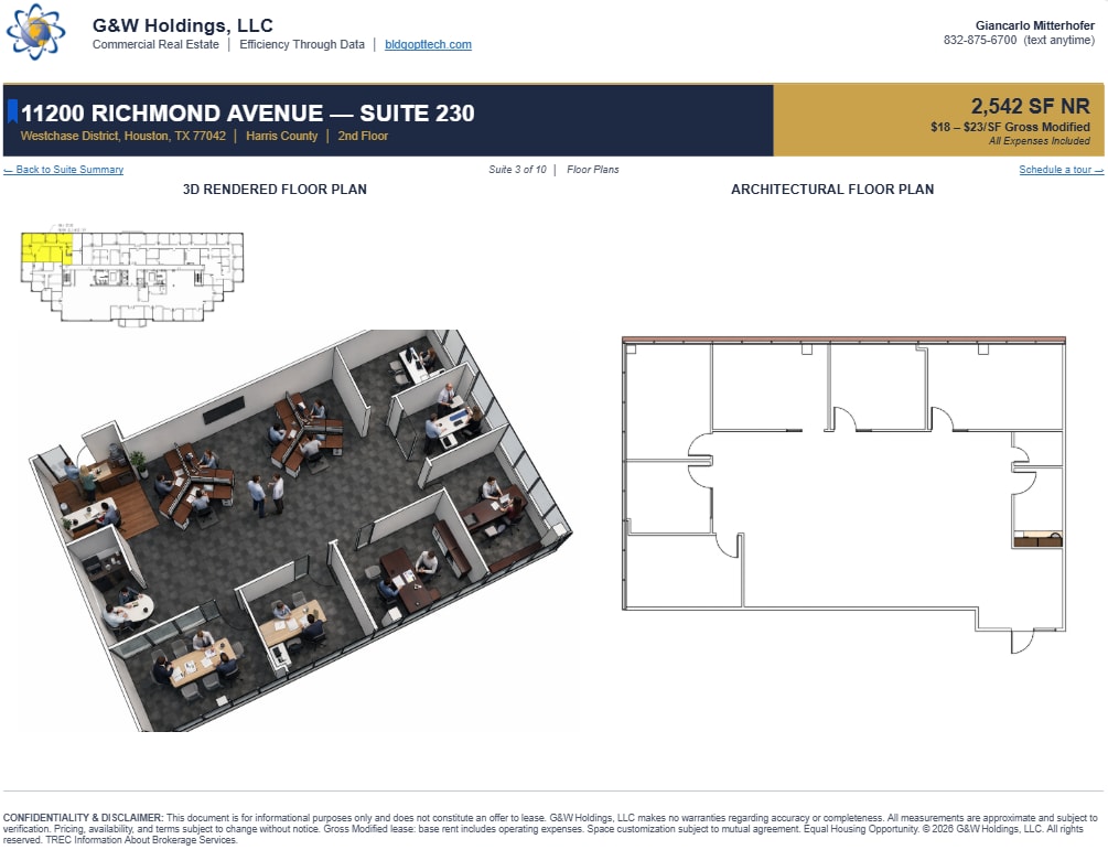 11200 Richmond Ave, Houston, TX for lease Interior Photo- Image 1 of 3