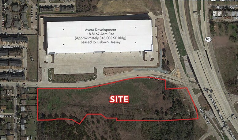 SWQ Highway 161 & January Ln, Grand Prairie, TX for sale Aerial- Image 1 of 1