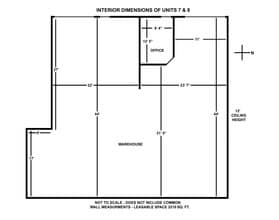 17252 E Falcon Dr, Fountain Hills, AZ for lease Floor Plan- Image 1 of 1