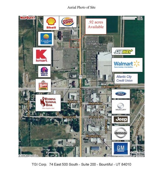 10627 Highway 789, Riverton, WY for lease - Riverton Aerial - Image 1 of 1