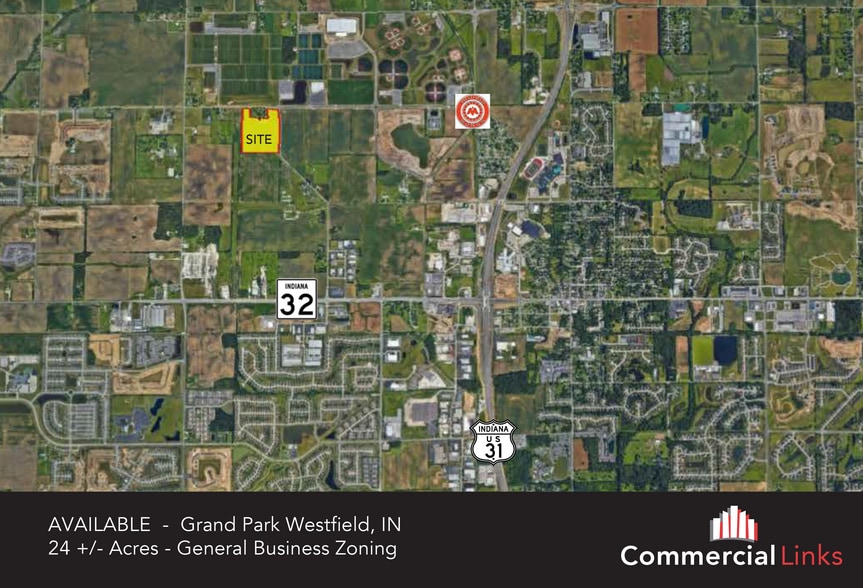 186th, Westfield, IN for sale - Aerial - Image 2 of 3