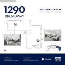 1290 Broadway, Denver, CO for lease Floor Plan- Image 1 of 5