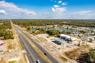 13006 County Line Rd, Hudson, FL - aerial  map view