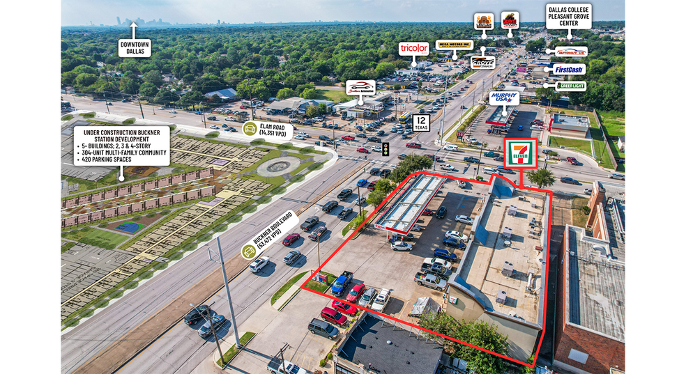 440 S Buckner Blvd, Dallas, TX for sale - Building Photo - Image 3 of 5