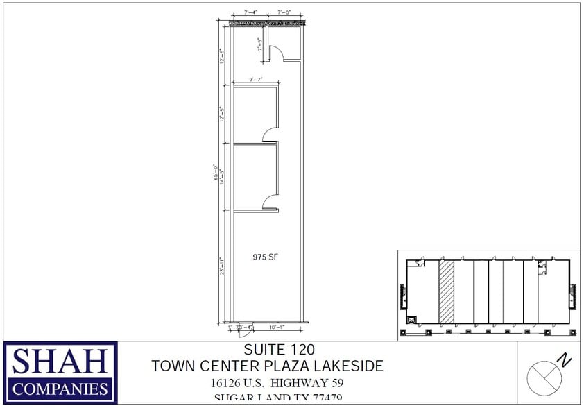 16126 Southwest Fwy, Sugar Land, TX for lease - Floor Plan - Image 2 of 2