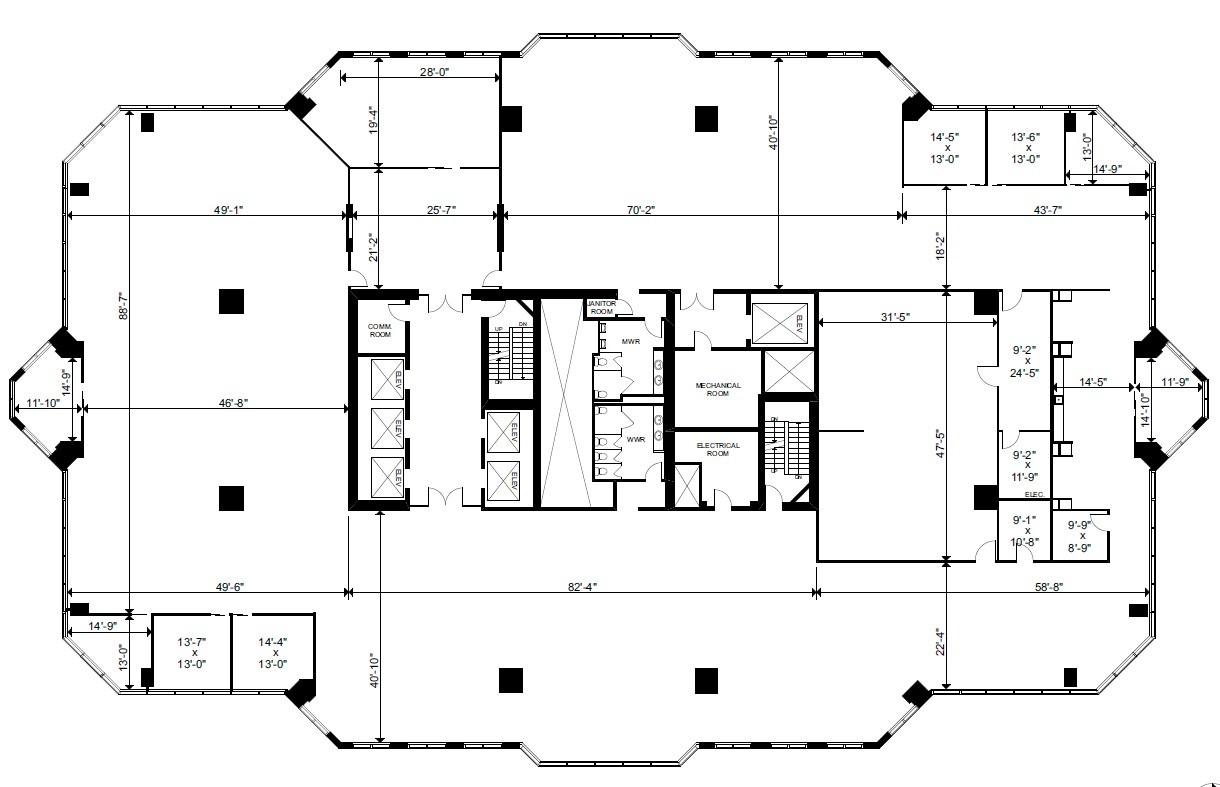 222 3rd Ave SW, Calgary, AB for lease Floor Plan- Image 1 of 1