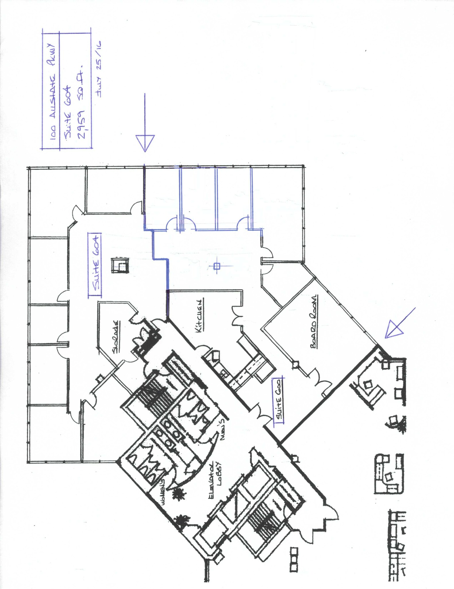 90 Allstate Pky, Markham, ON for lease Site Plan- Image 1 of 1