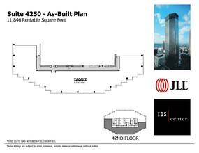 80 S 8th St, Minneapolis, MN for lease Floor Plan- Image 1 of 1