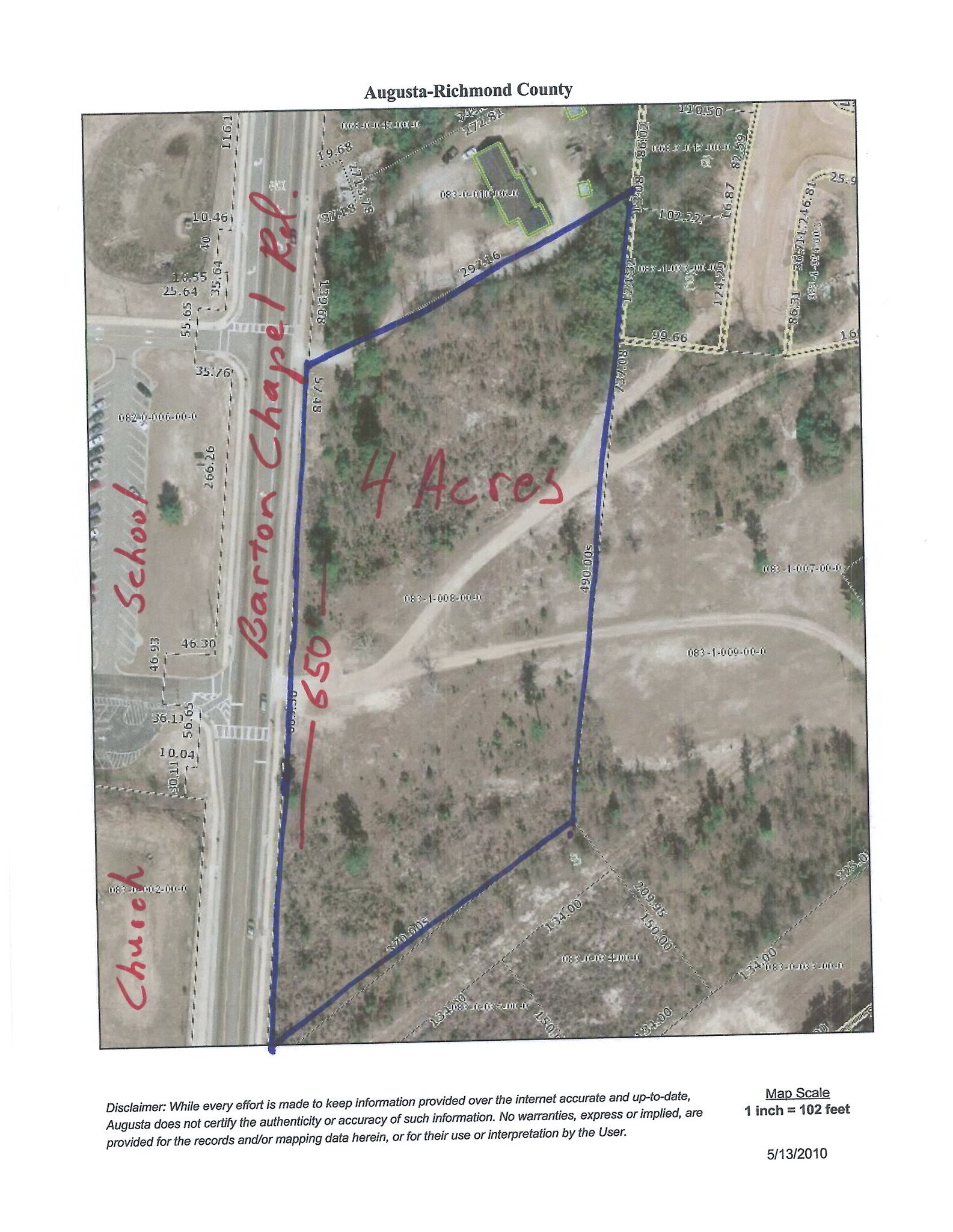 2346 Barton Chapel Rd, Augusta, GA for sale Building Photo- Image 1 of 1