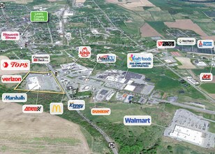 7395 Turin Rd, Lowville, NY - AERIAL  map view